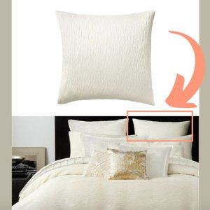 NIB $190 Donna Karan Rhythm [ 1‎ ] Jacquard Euro Pillow Sham